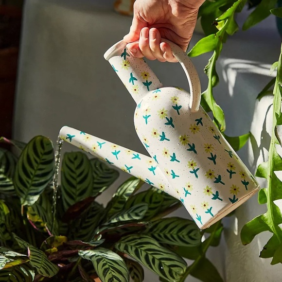 NWT Urban Outfitters Daisy Watering Can - Picture 2 of 11